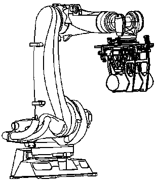 Actuator of binocular vision positioning system