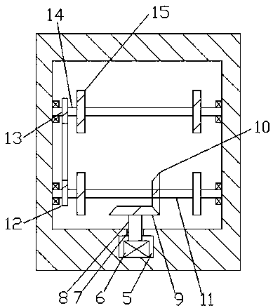 Novel household chest-of-drawers device