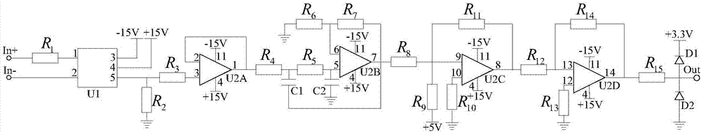 A device and method for measuring the impedance angle of an ultrasonic transducer by an orthogonal correlation method