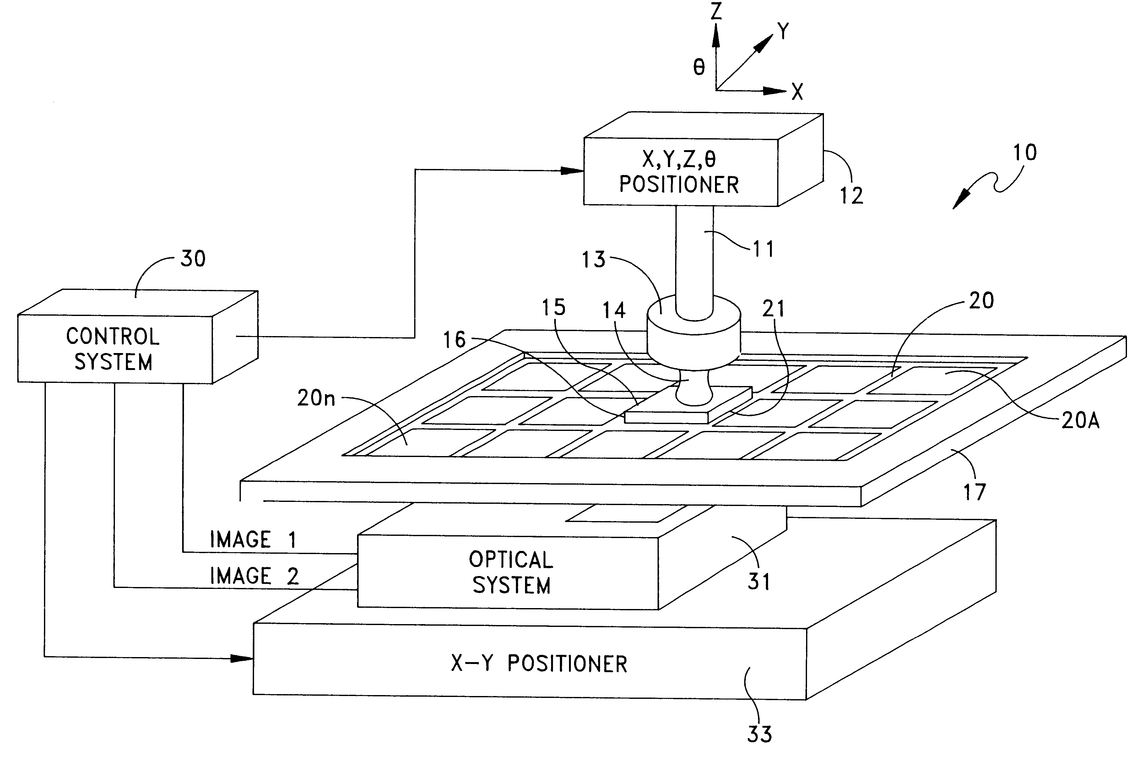 Method and apparatus for chip placement