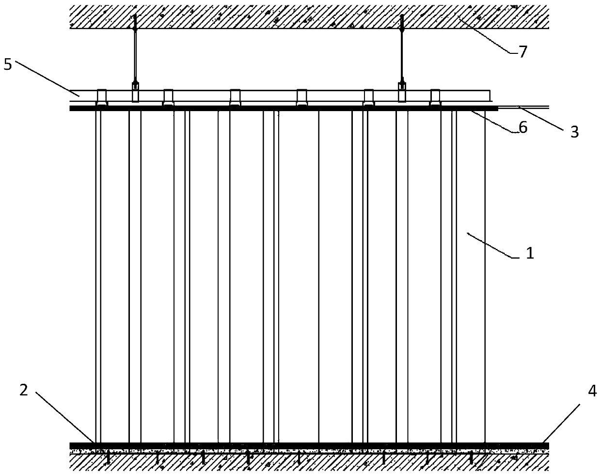 Frameless screen mounting system