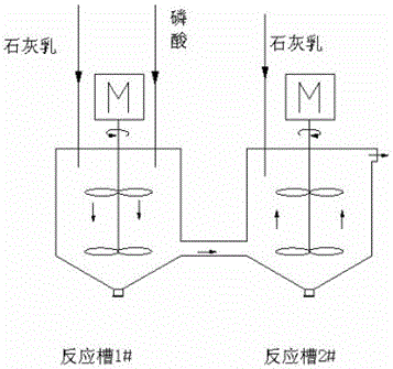 A kind of method utilizing crystal seed and returning material to produce large crystal calcium hydrogen phosphate