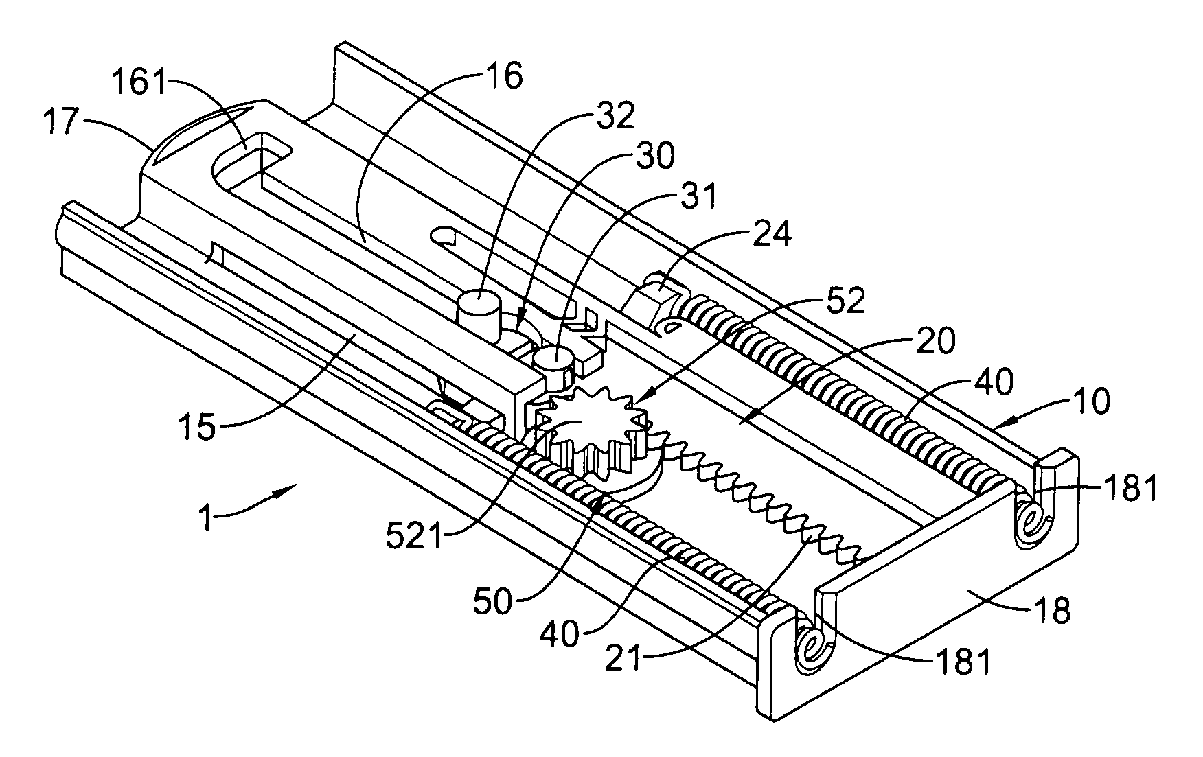 Auto-returning assembly with mechanical damper