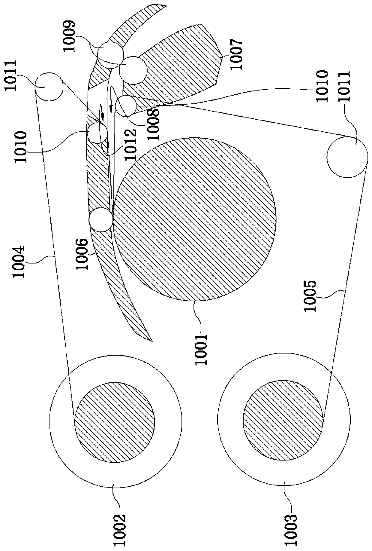 Banknote storage and delivery device and banknote automatic transaction device