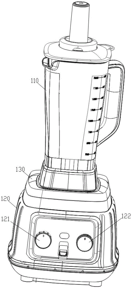 Rubber-coated structure of high-speed food processor drive gear