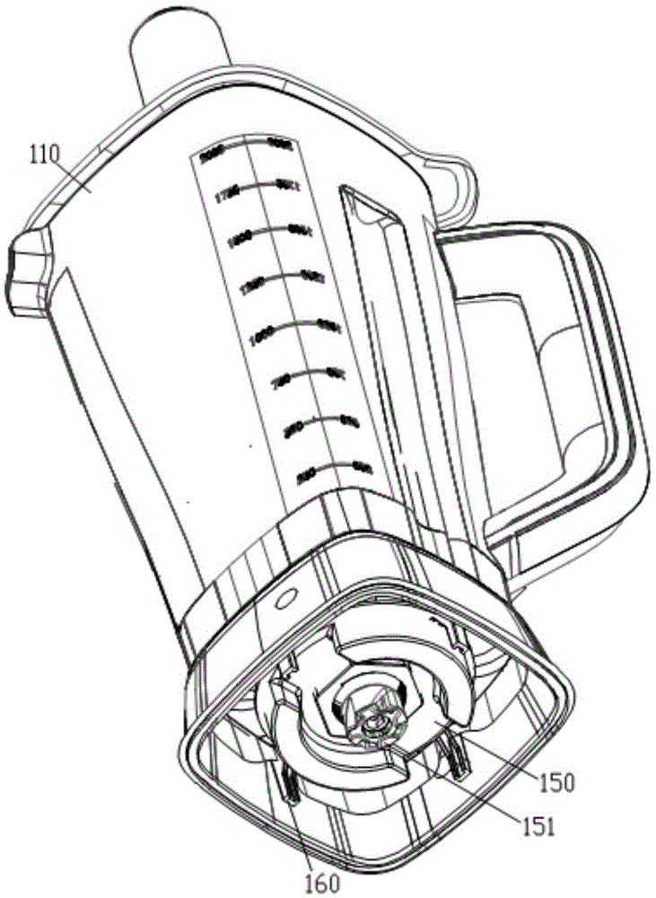 Rubber-coated structure of high-speed food processor drive gear