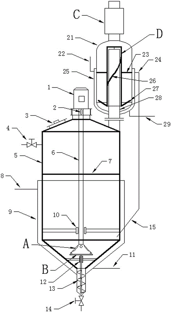 Environment-friendly efficient copper mine combination leaching device with reverse-cone sieve disc