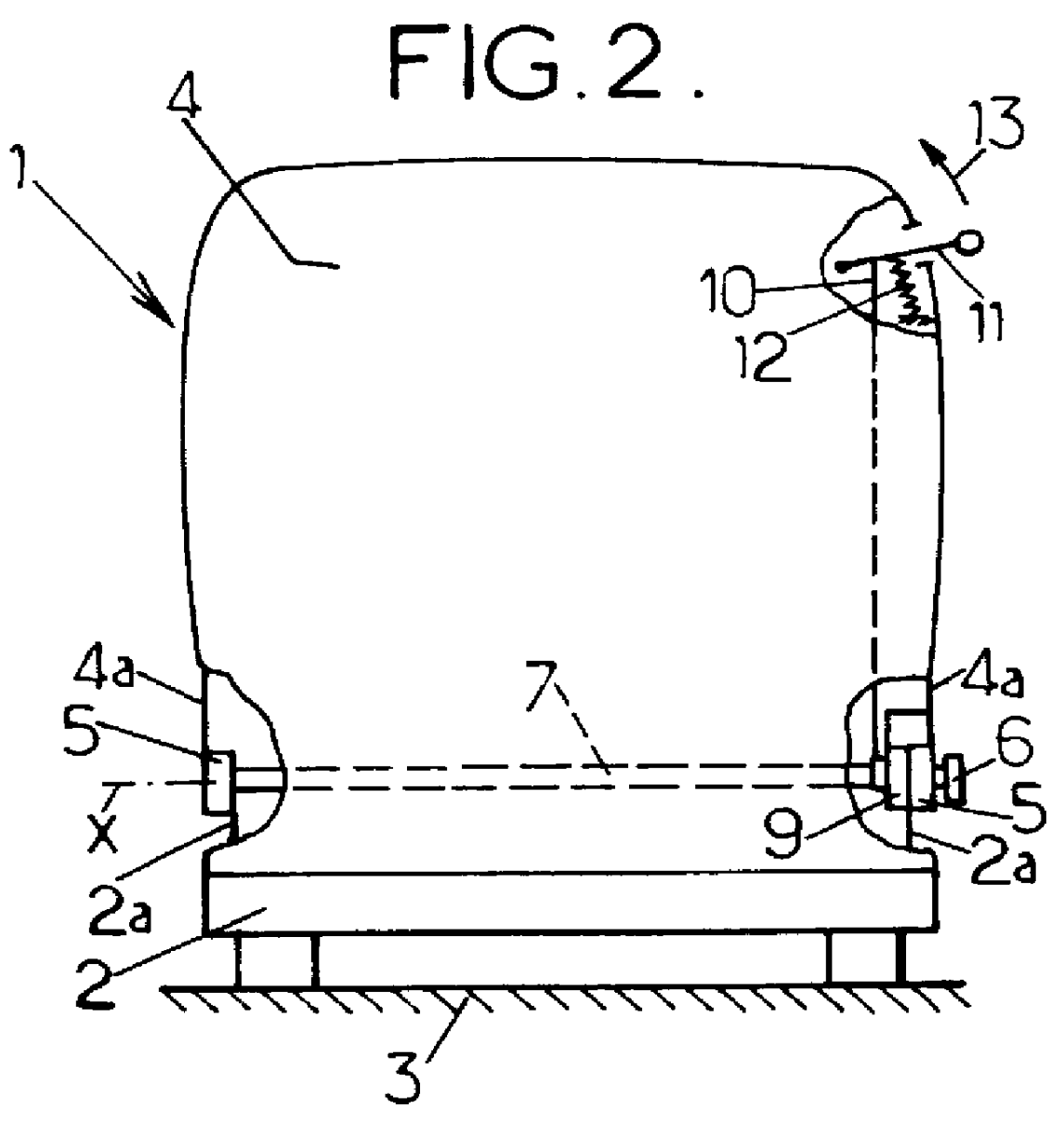 Vehicle seat fitted with a pivoting mechanism, and memorization mechanism for such a seat