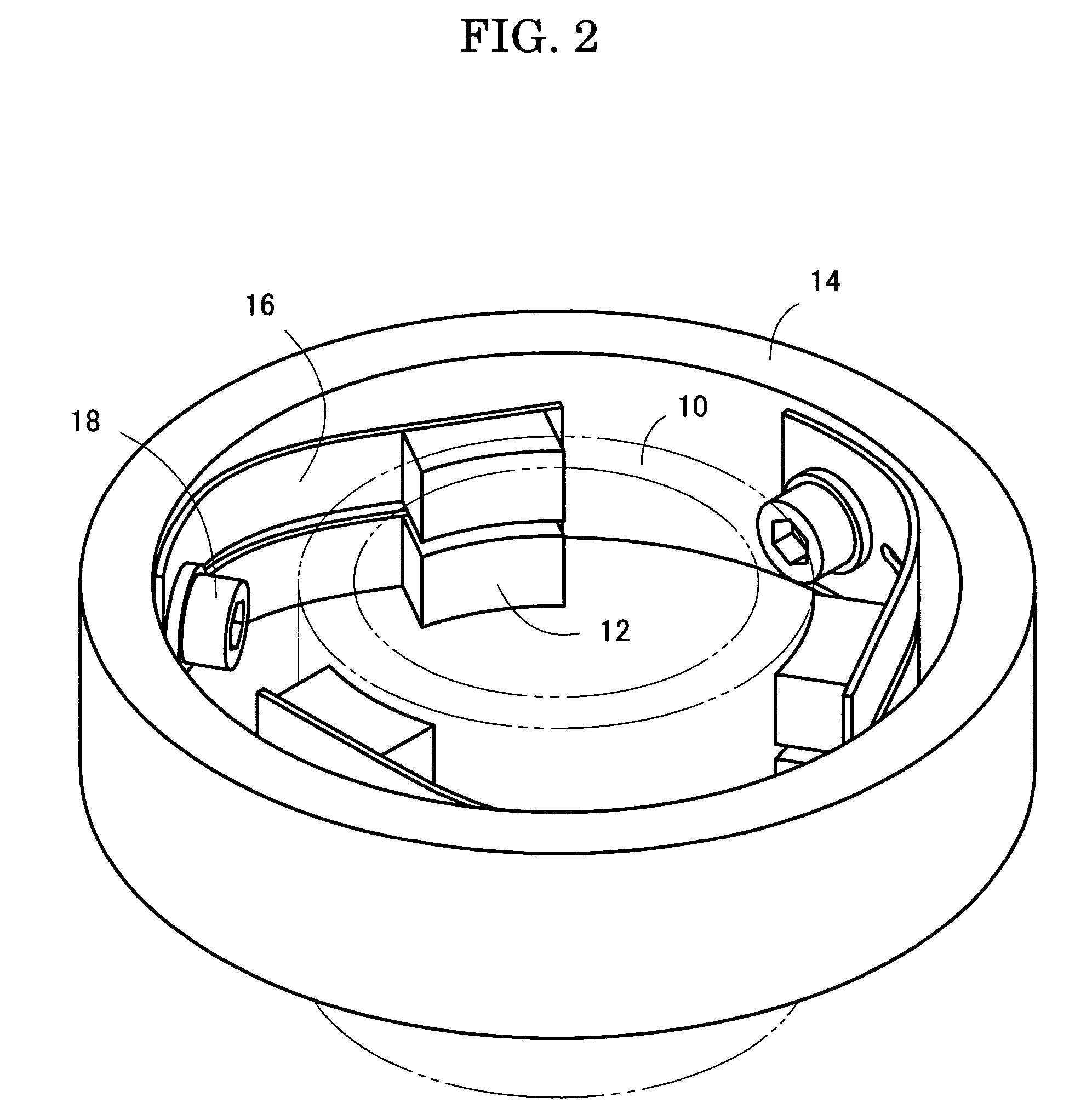 Rotary current-collecting device and rotating anode X-ray tube