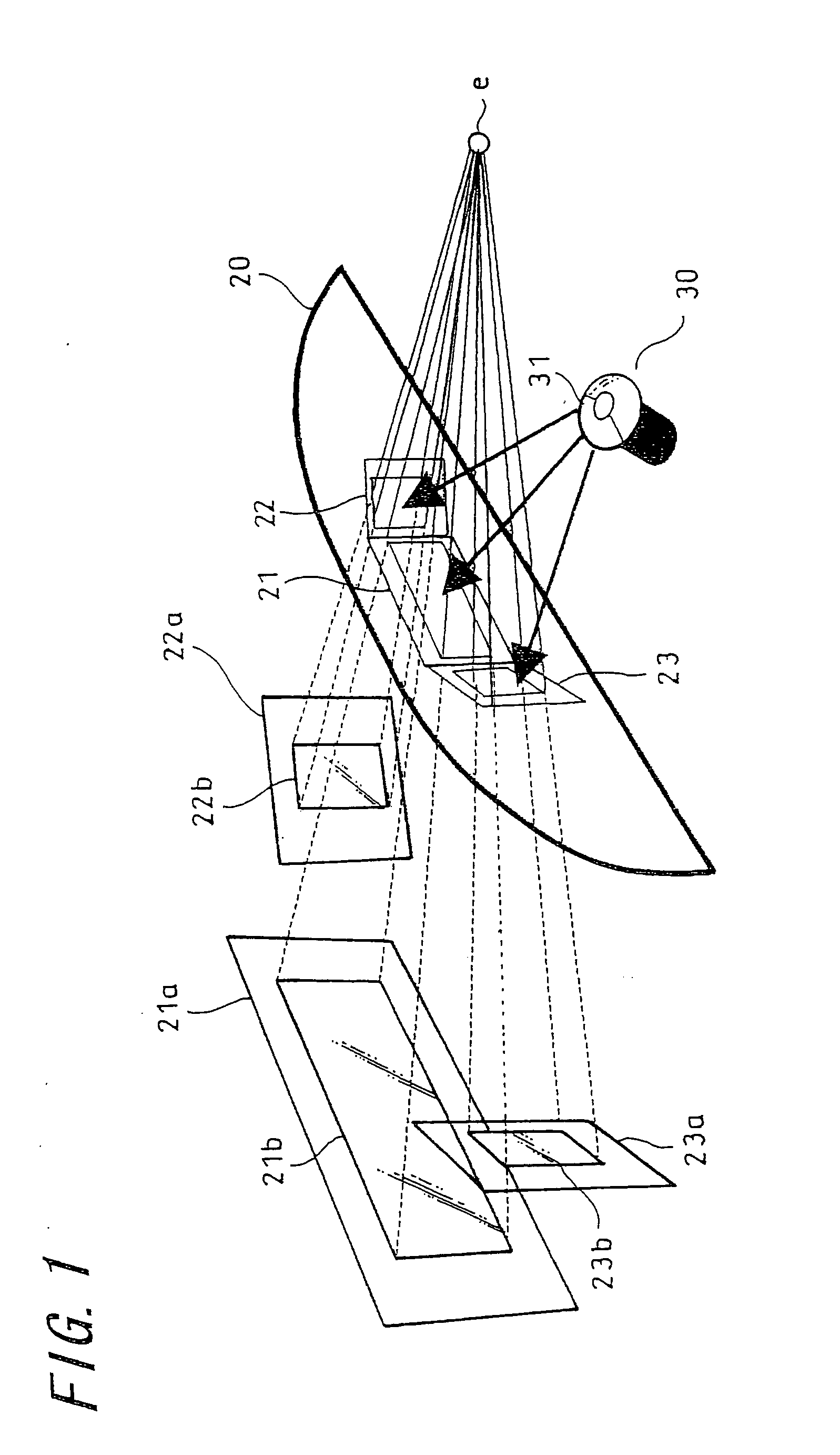 Image display apparatus for mounting on vehicle