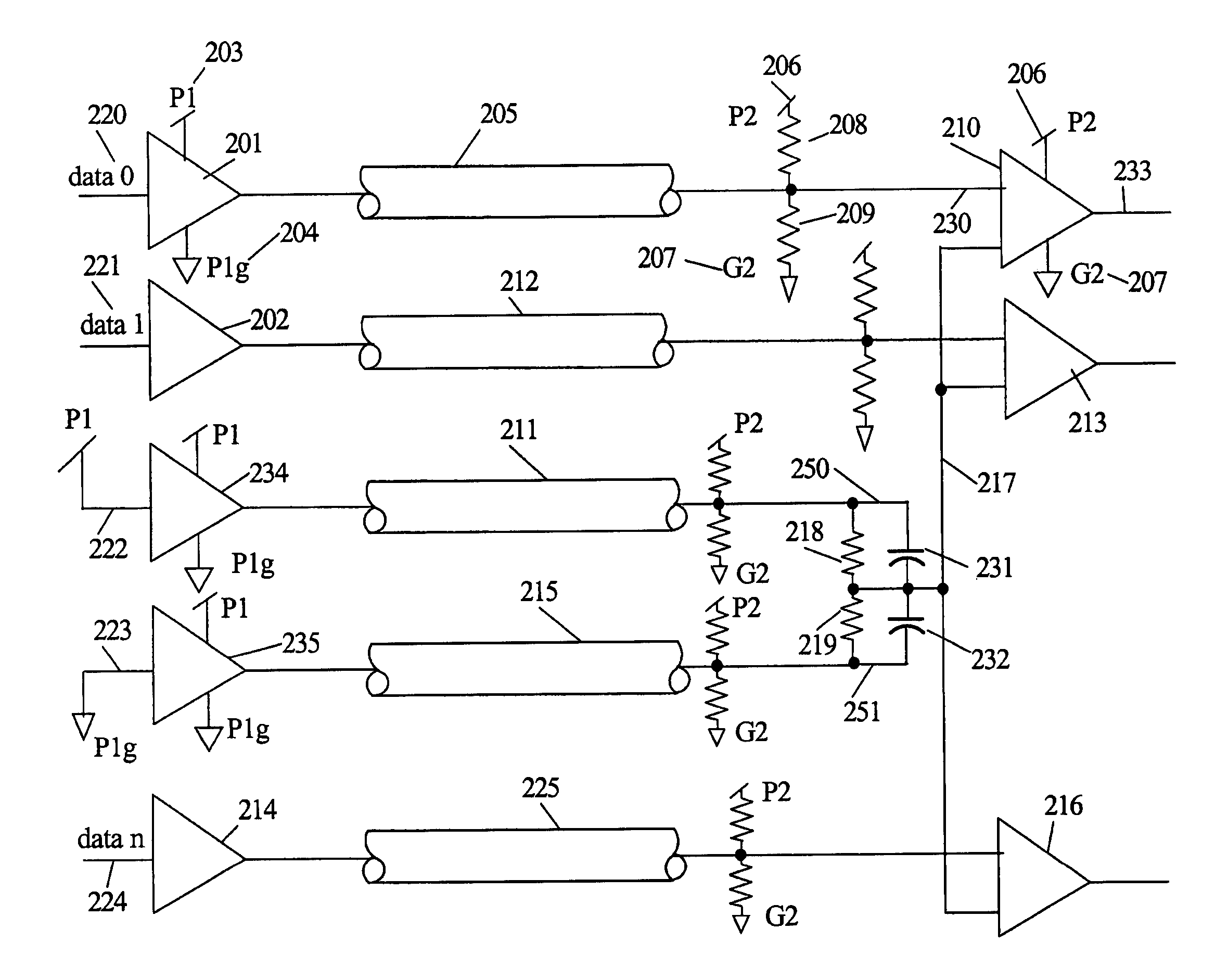 Circuit for generating a tracking reference voltage