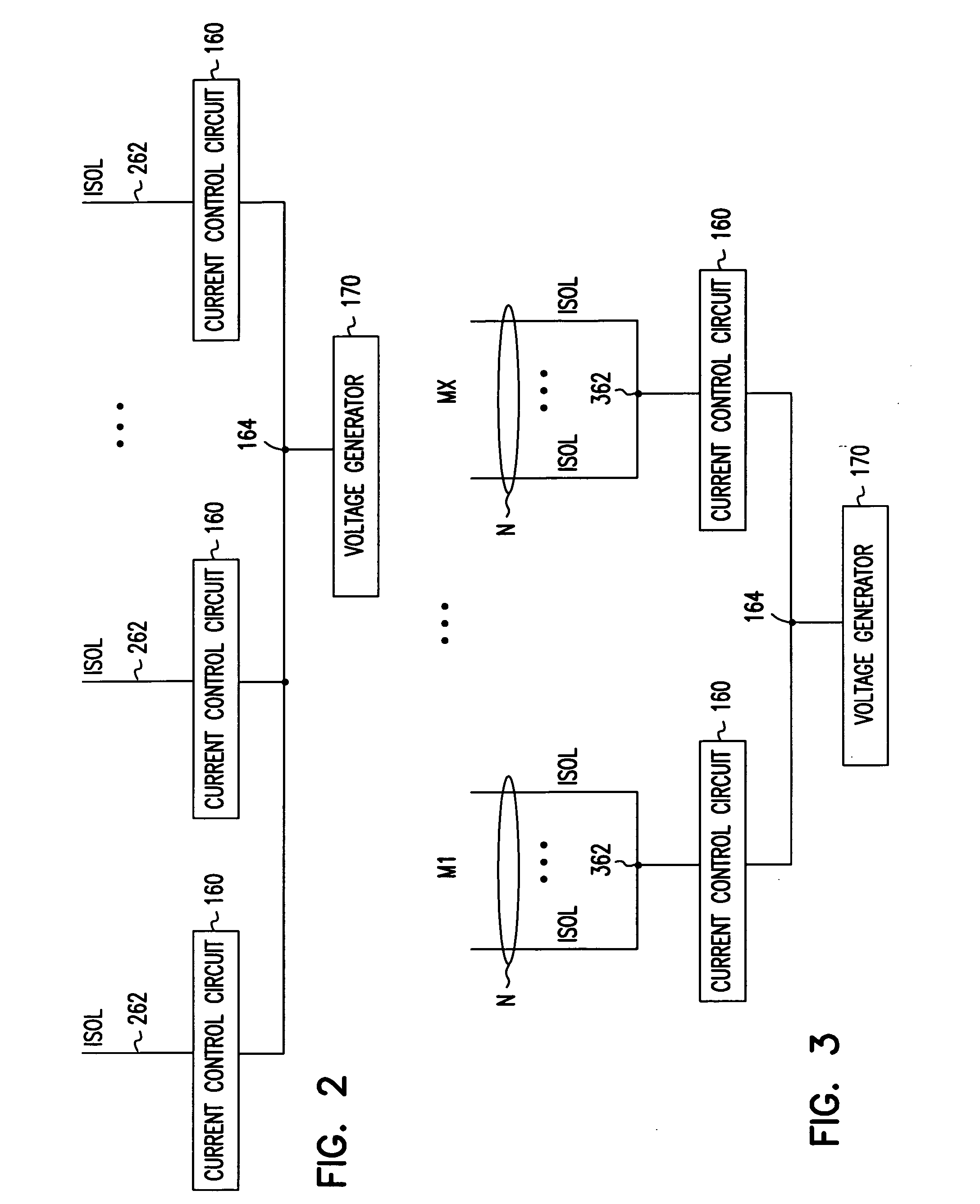 Isolation device over field in a memory device