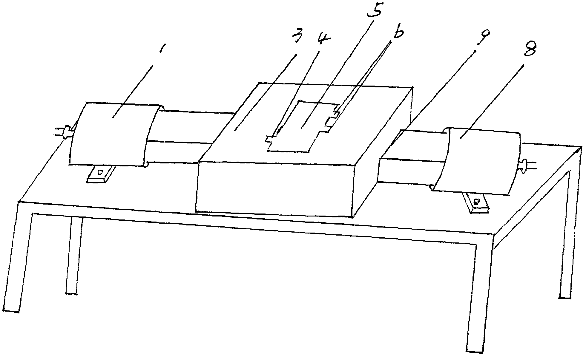 Transistor trapezoidal molding machine