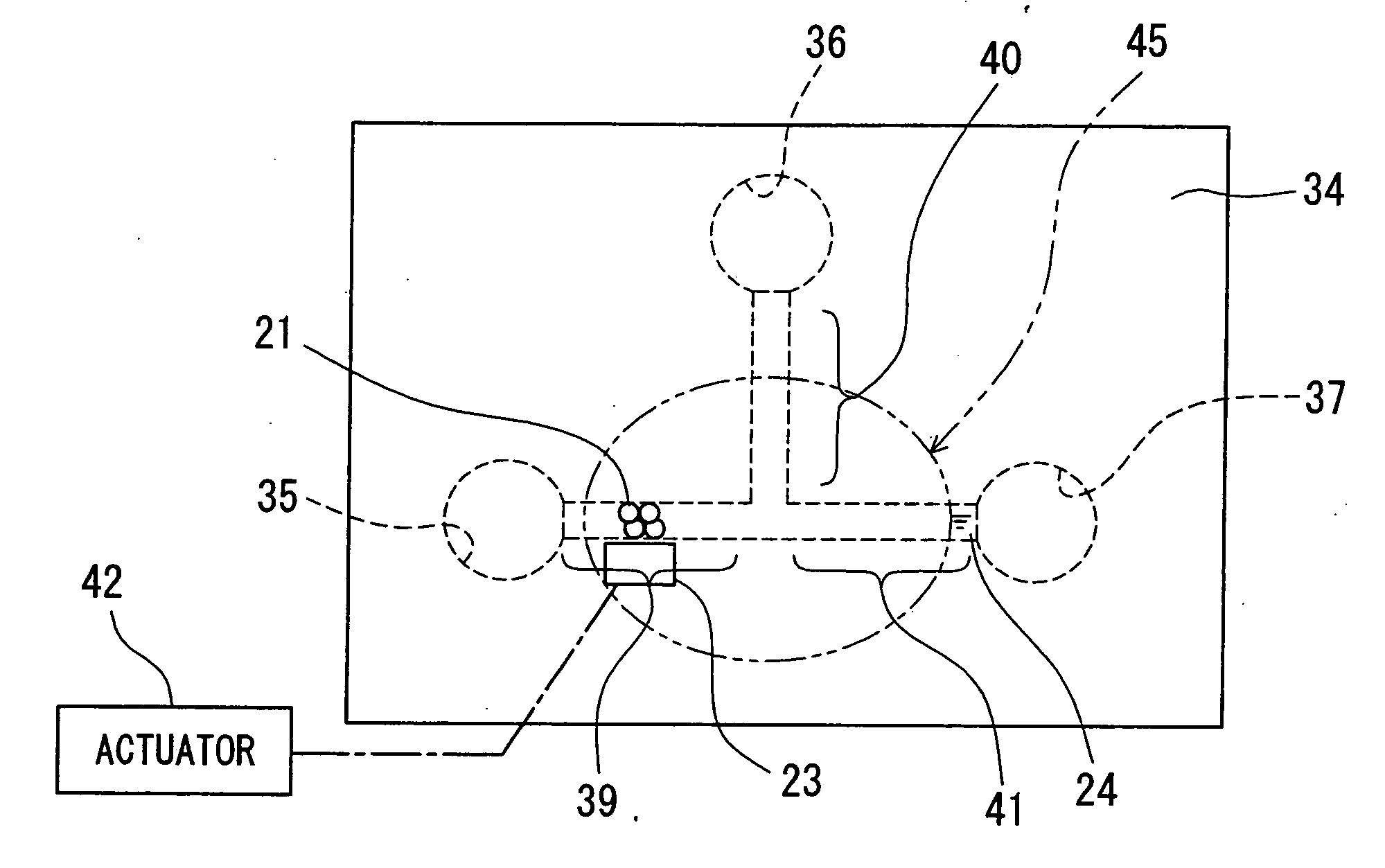 Fluid chip, fluid movement control method using the same, and chemical reaction apparatus