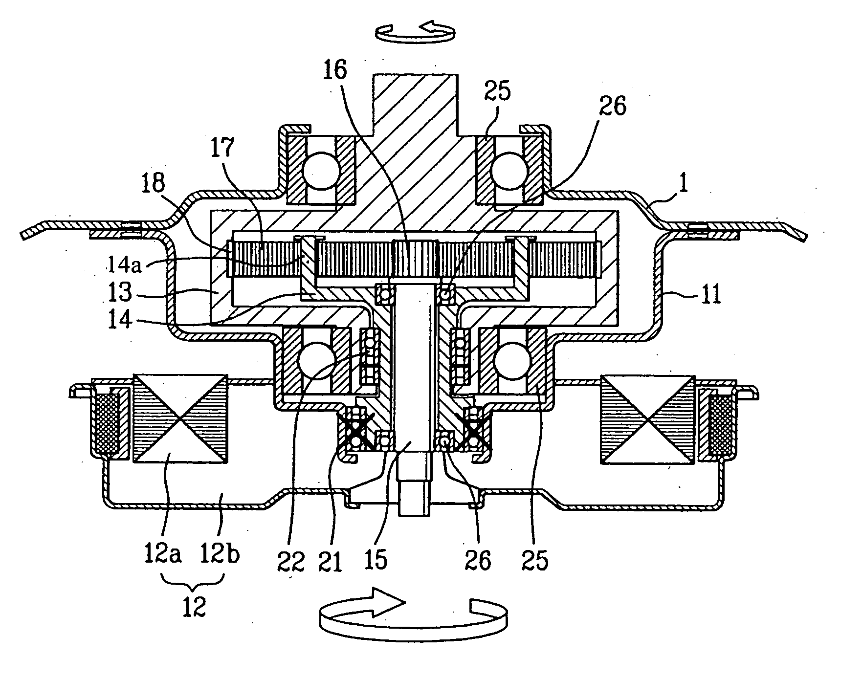 Driving unit for washing machine and method for controlling the same