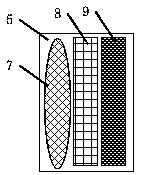 A wearing device with multi-module communication transmission based on electric power maintenance work