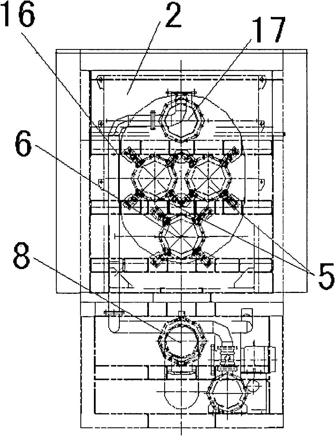 Equipment for carbonization treatment of sludge and its using method