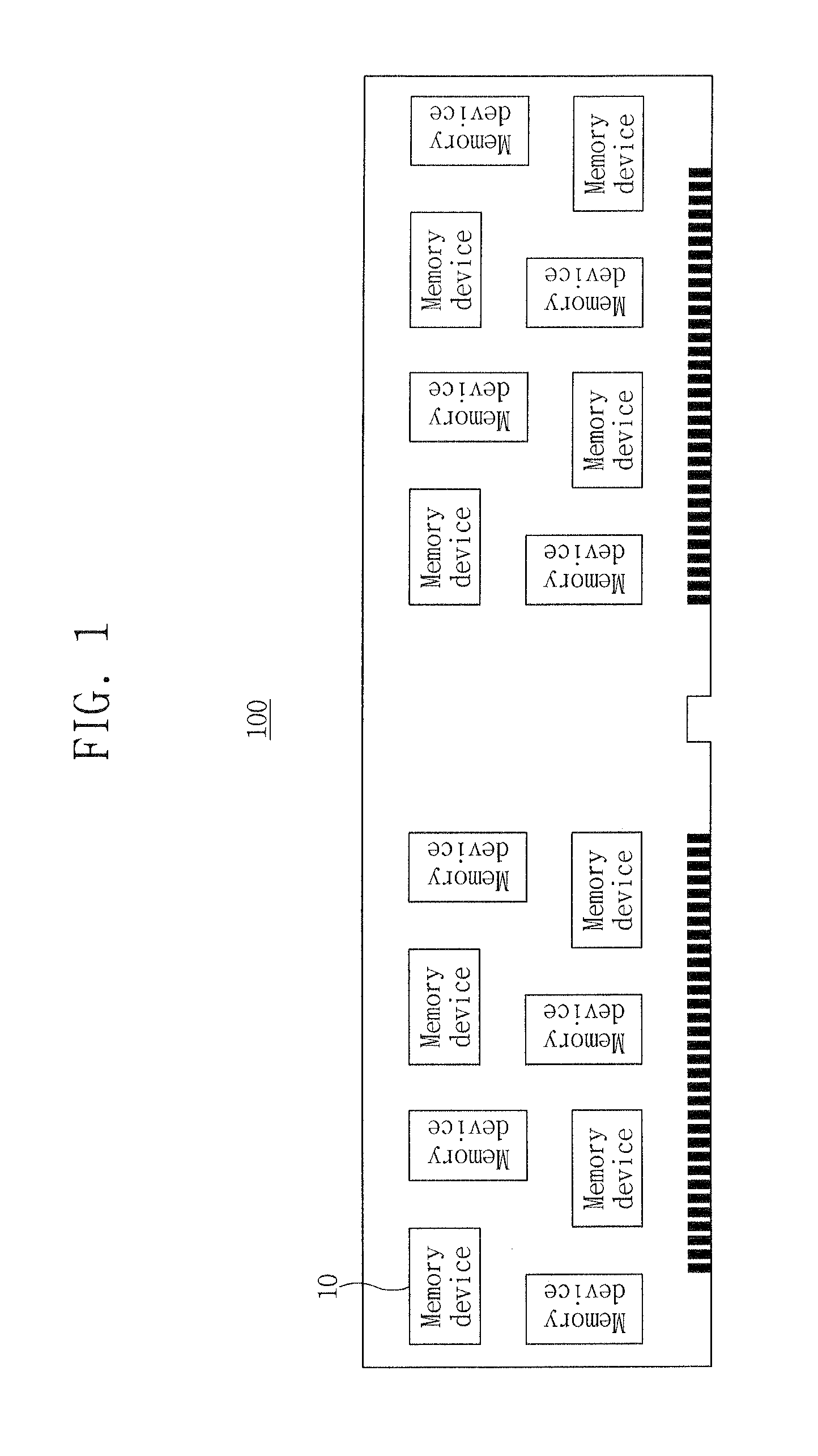 Memory device and a memory module having the same