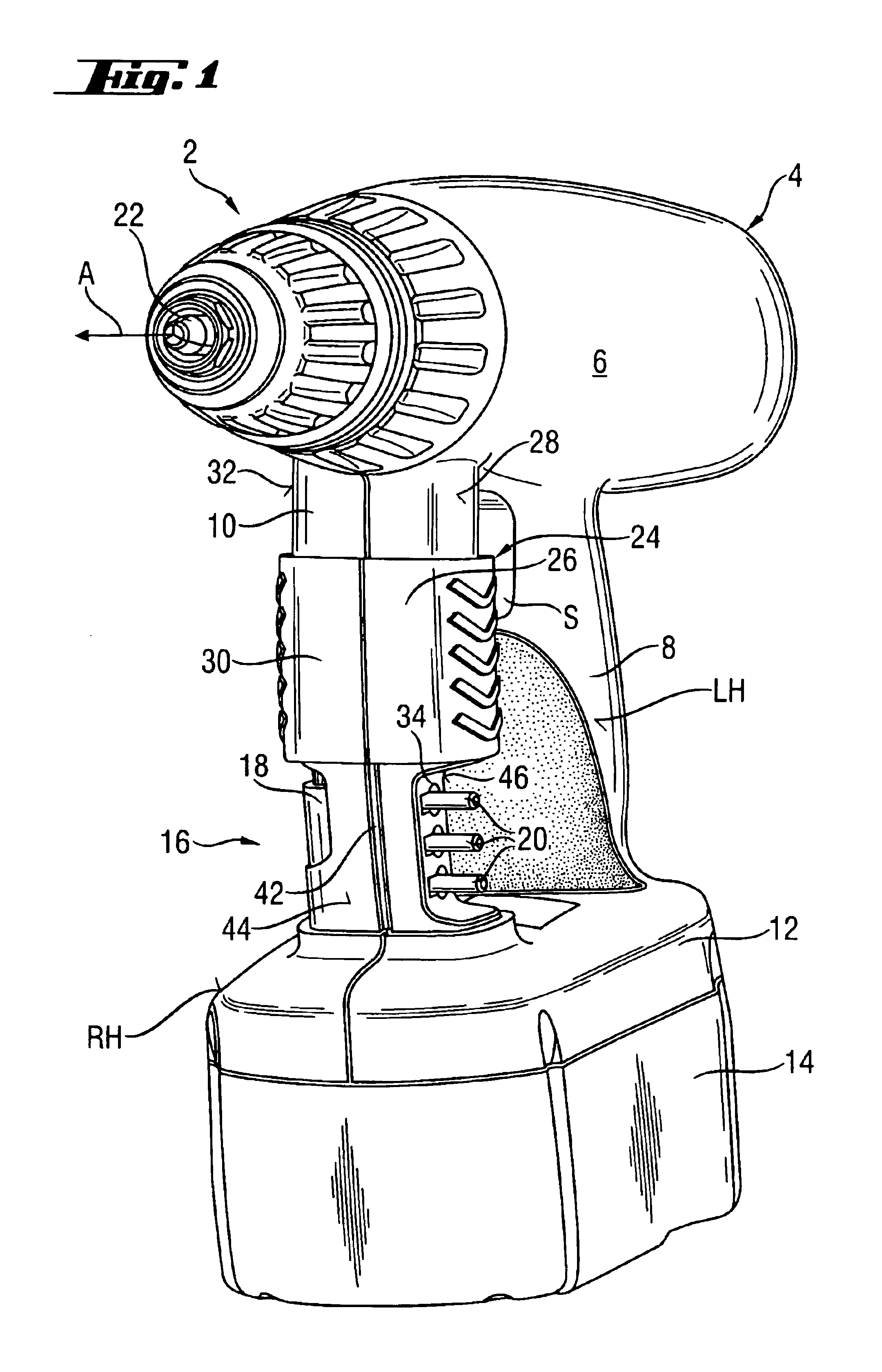 Hand tool with tool bit storage receptacle