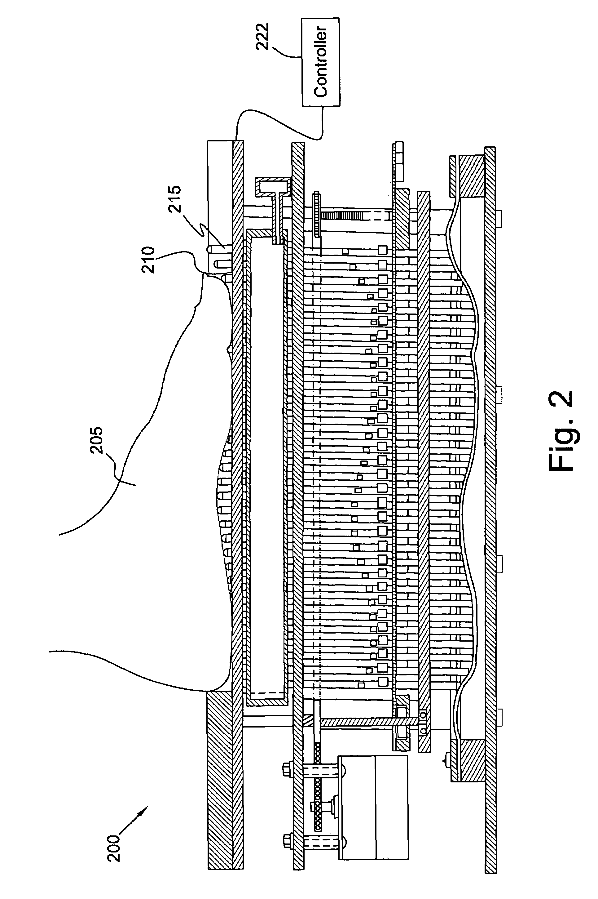 Method for determining relative mobility or regions of an object
