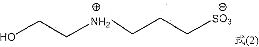 A deep eutectic substance based on hydroxyethyl inner salt