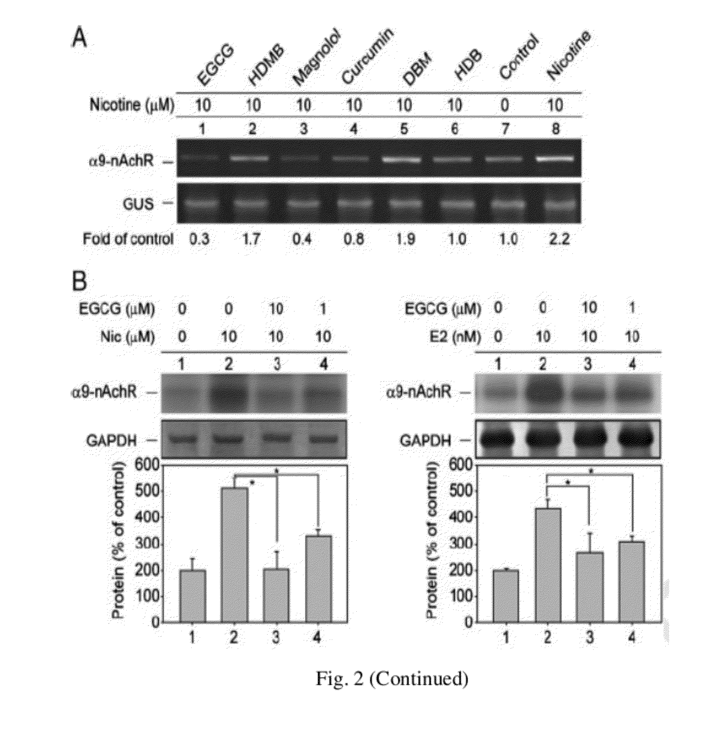 Tea polyphenols products for ceasing smoking and treating and/or preventing nicotine or nicotine-derived compounds or estrogen induced breast cancer