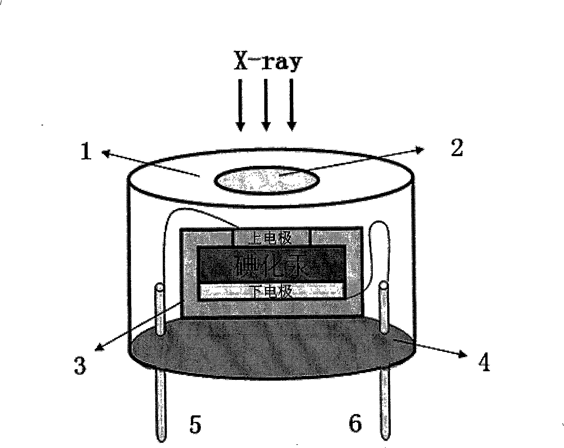 Method for making multi-crystal Hg iodide film room temperature nucleus emission detector