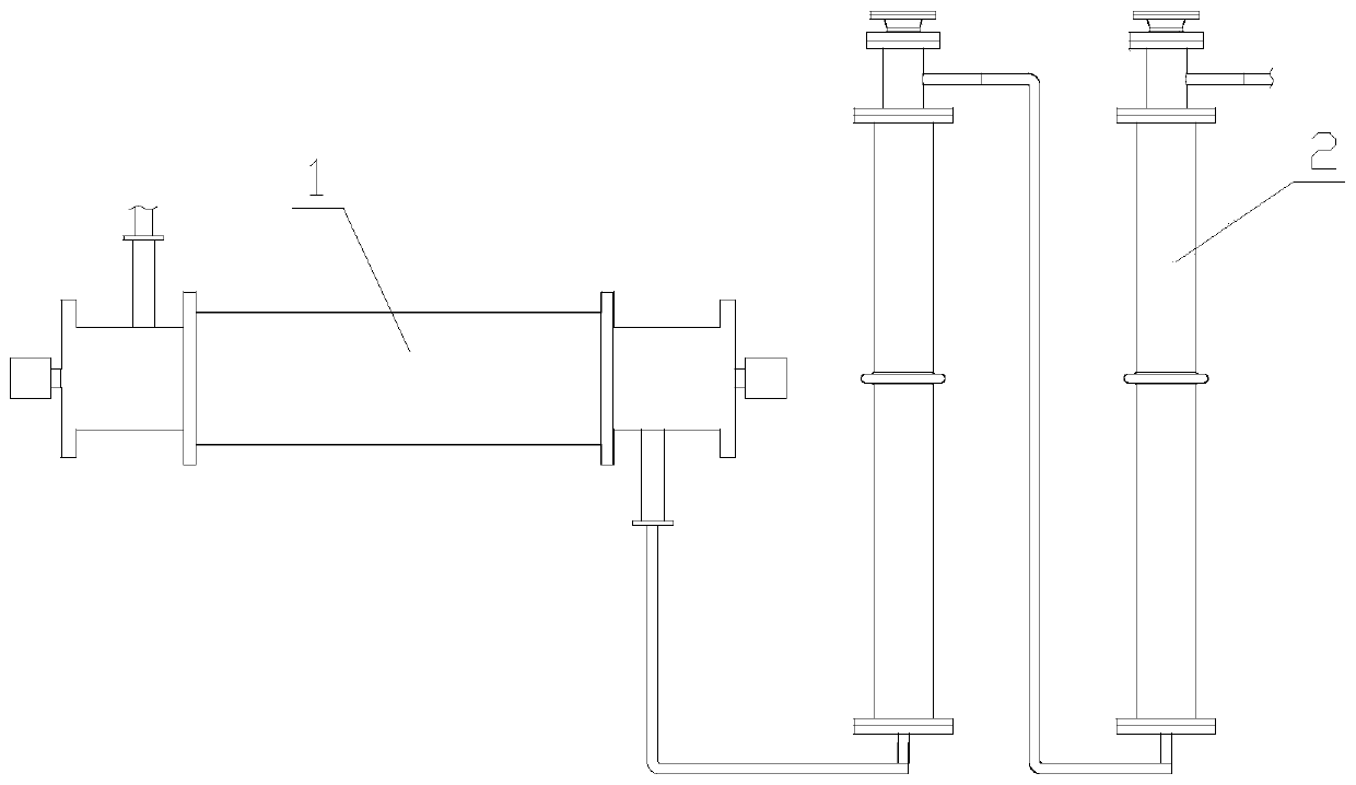 Sludge heating device