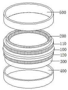 A kind of preparation technology of supporting ring for aerospace equipment