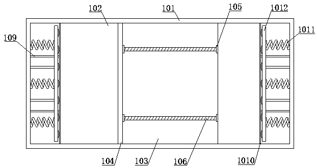 Conveying mechanism of square metal material plates