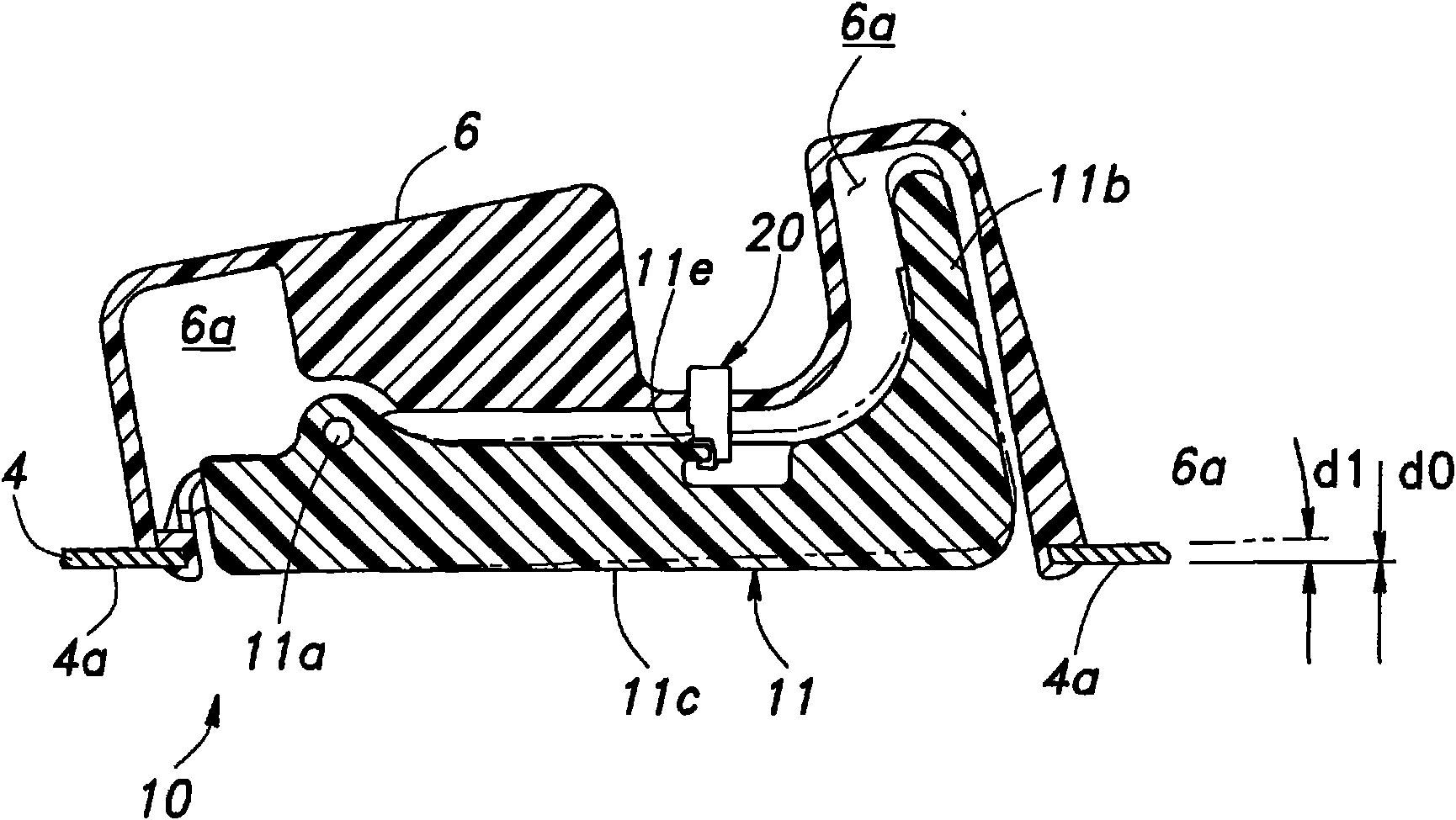 Device for holding stick objects