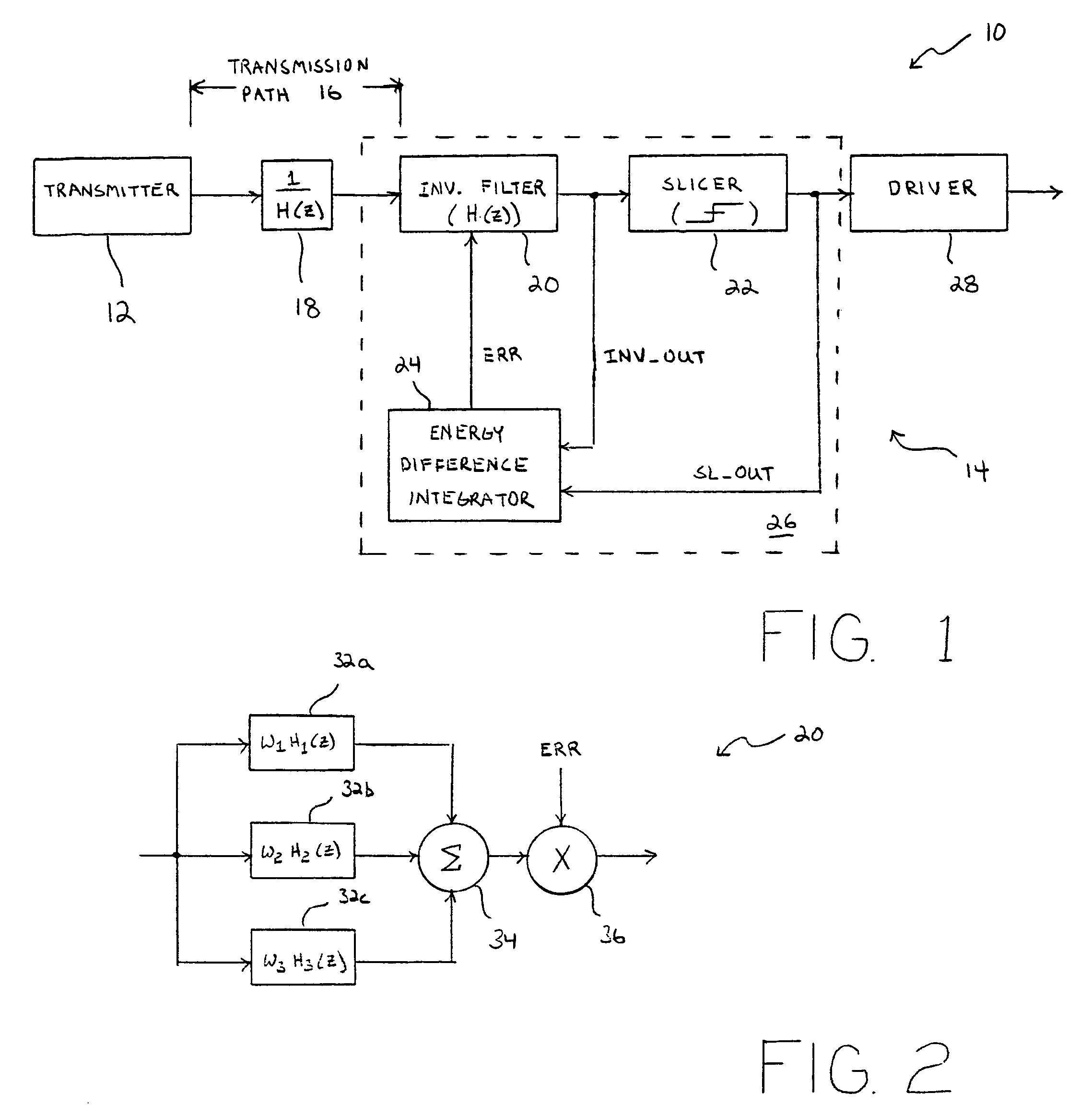 Equalizer circuit, communication system, and method that is adaptive to varying launch amplitudes for reducing receiver error
