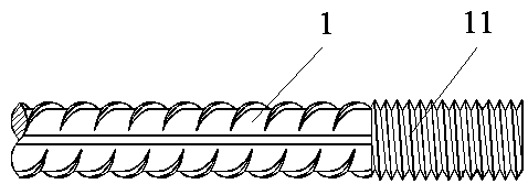 Steel reinforcement connecting device