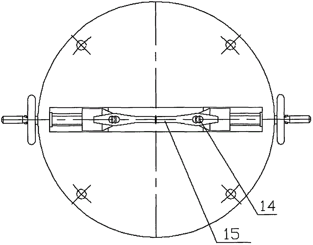 Universal operative dissecting table for mammals