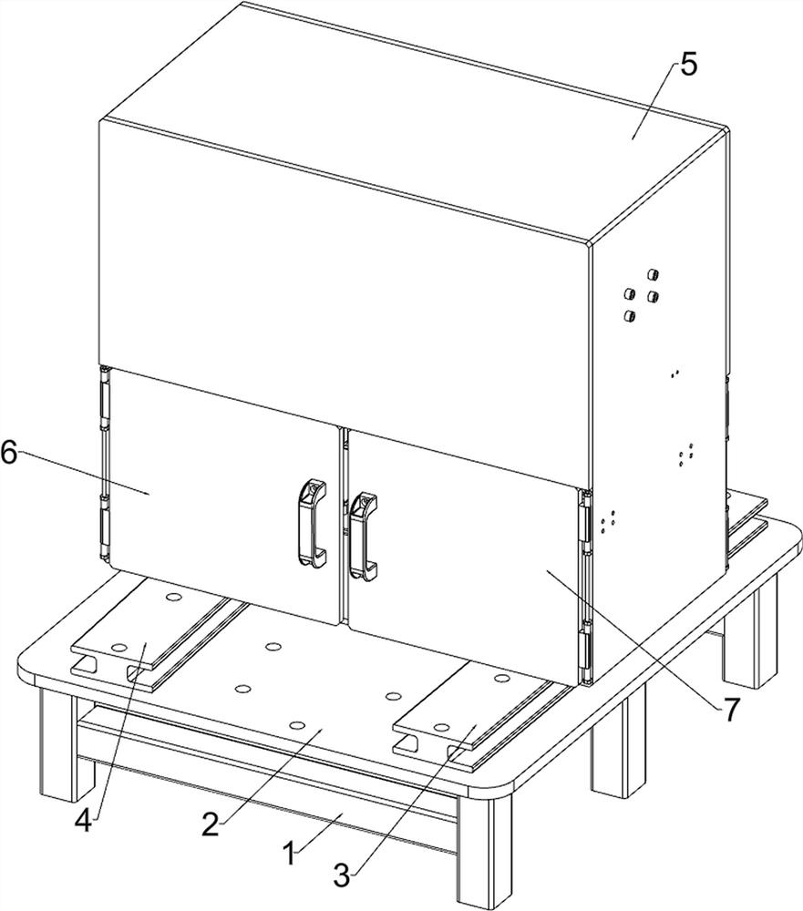 Automatic antenna chip welding device for RFID (Radio Frequency Identification Device) production