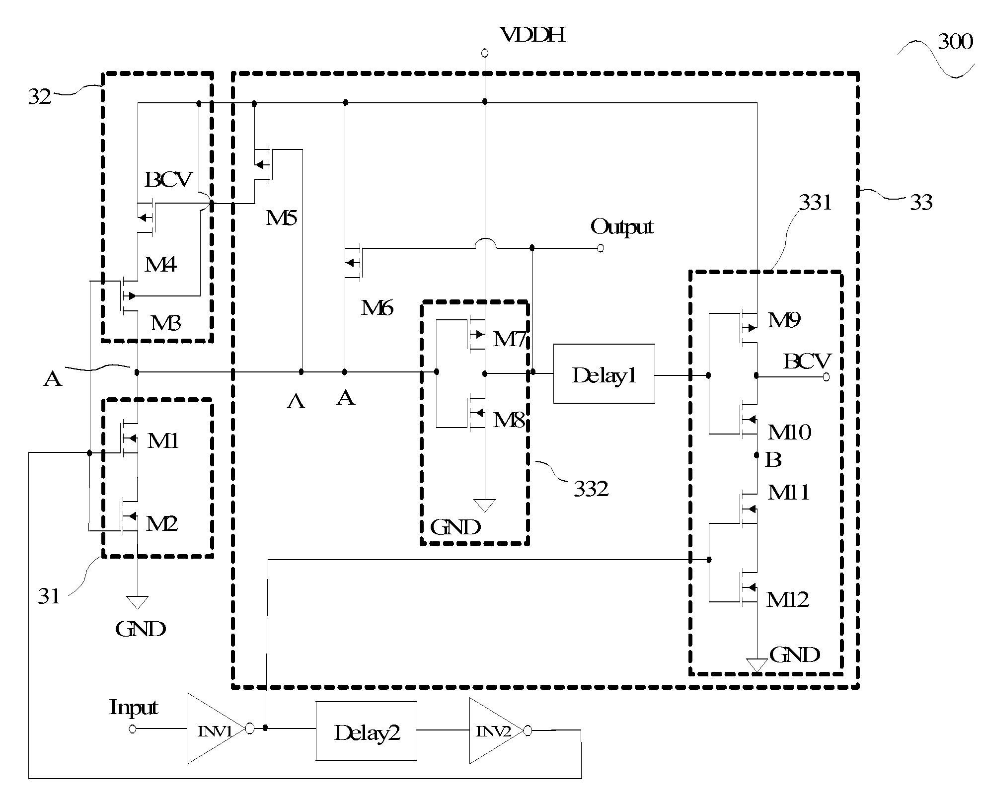 Voltage Shifter Circuit