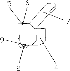 Contact locking device of single-breakpoint molded-case low-voltage circuit breaker