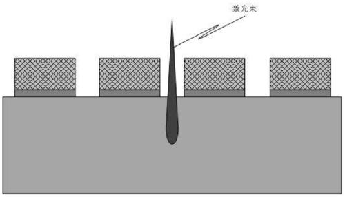 Separation method of metal substrate light-emitting device wafer