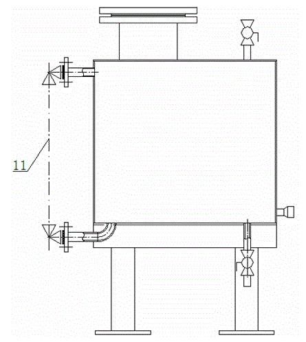 Biomass oil combustion device