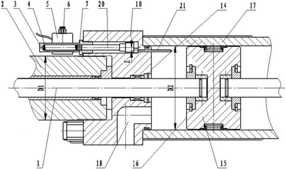 A flexible displacement transmission mechanism