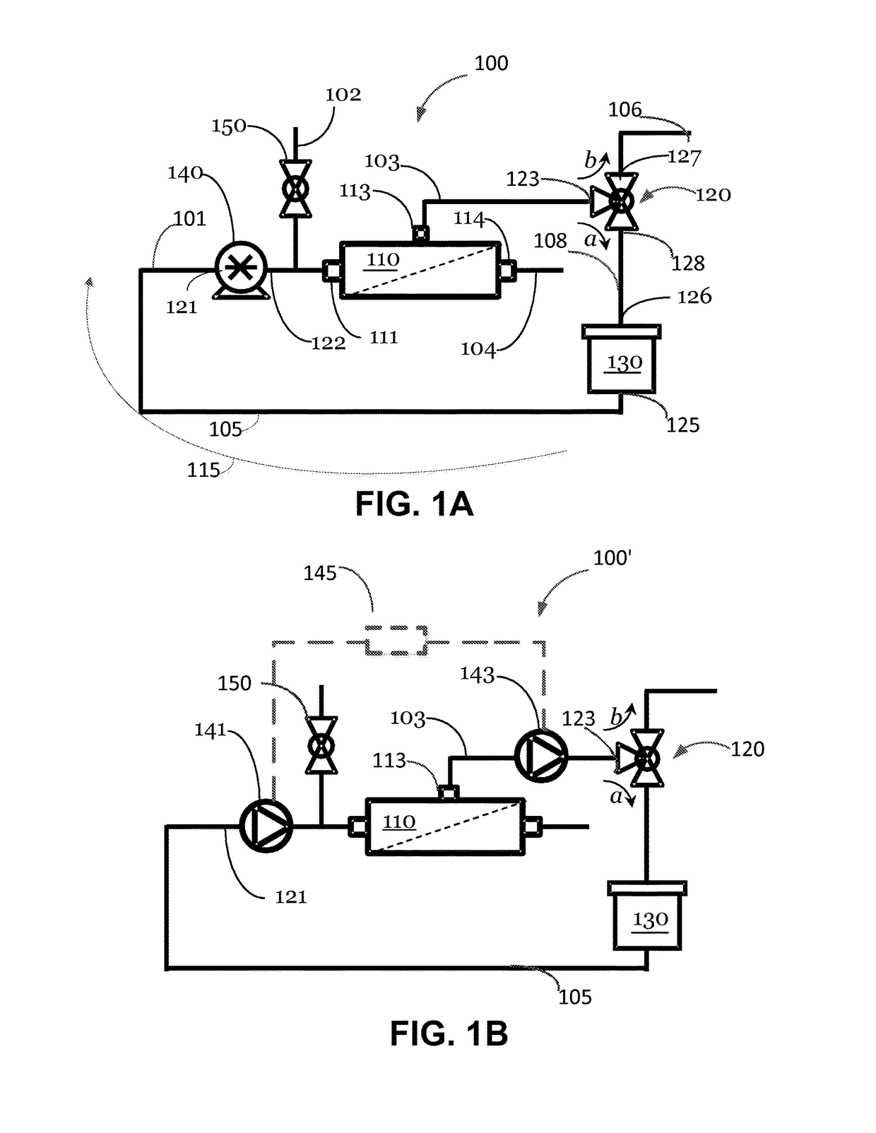 Hybrid diafiltration system and methods