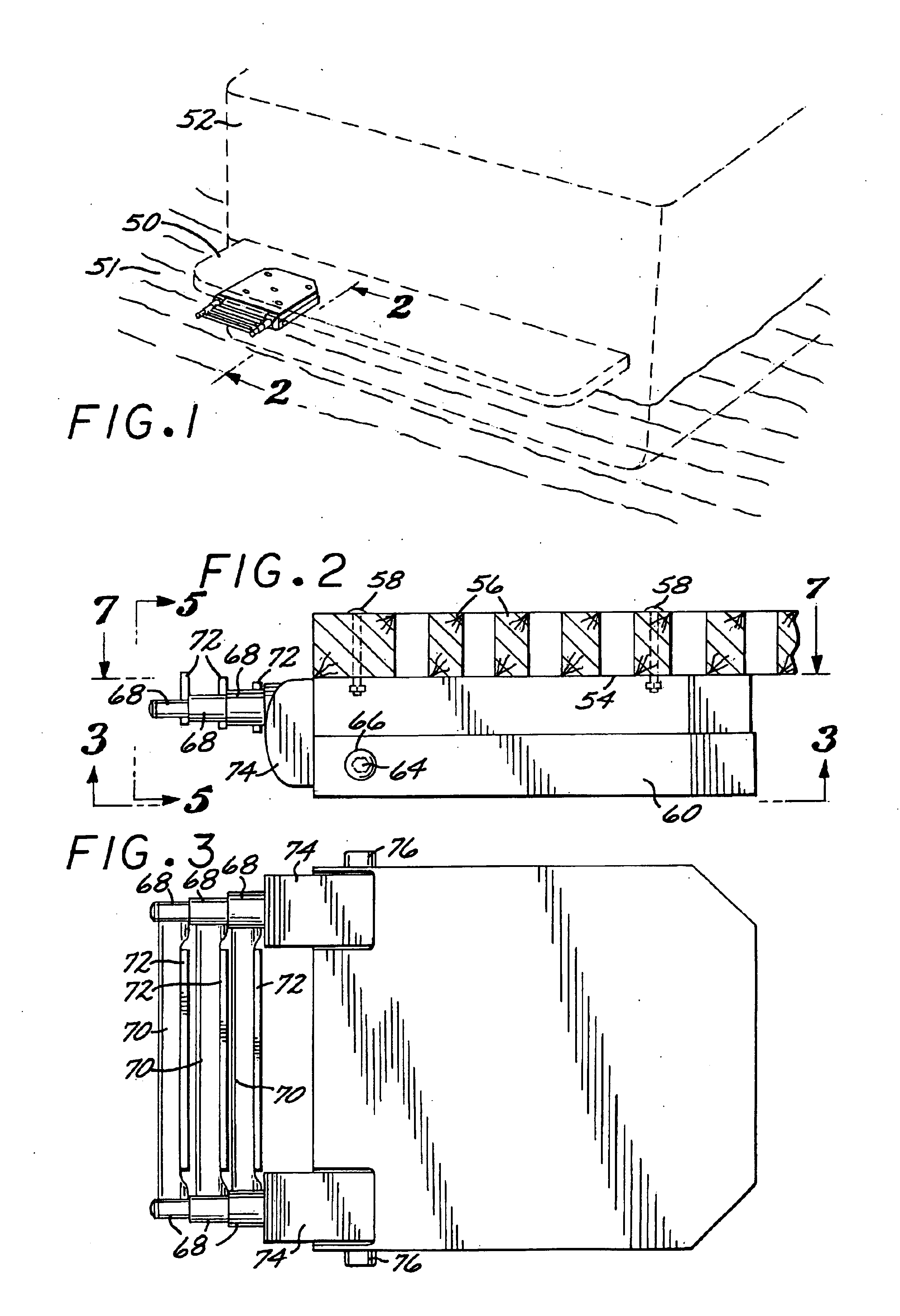 Self-retracting lockable step-assembly for boats
