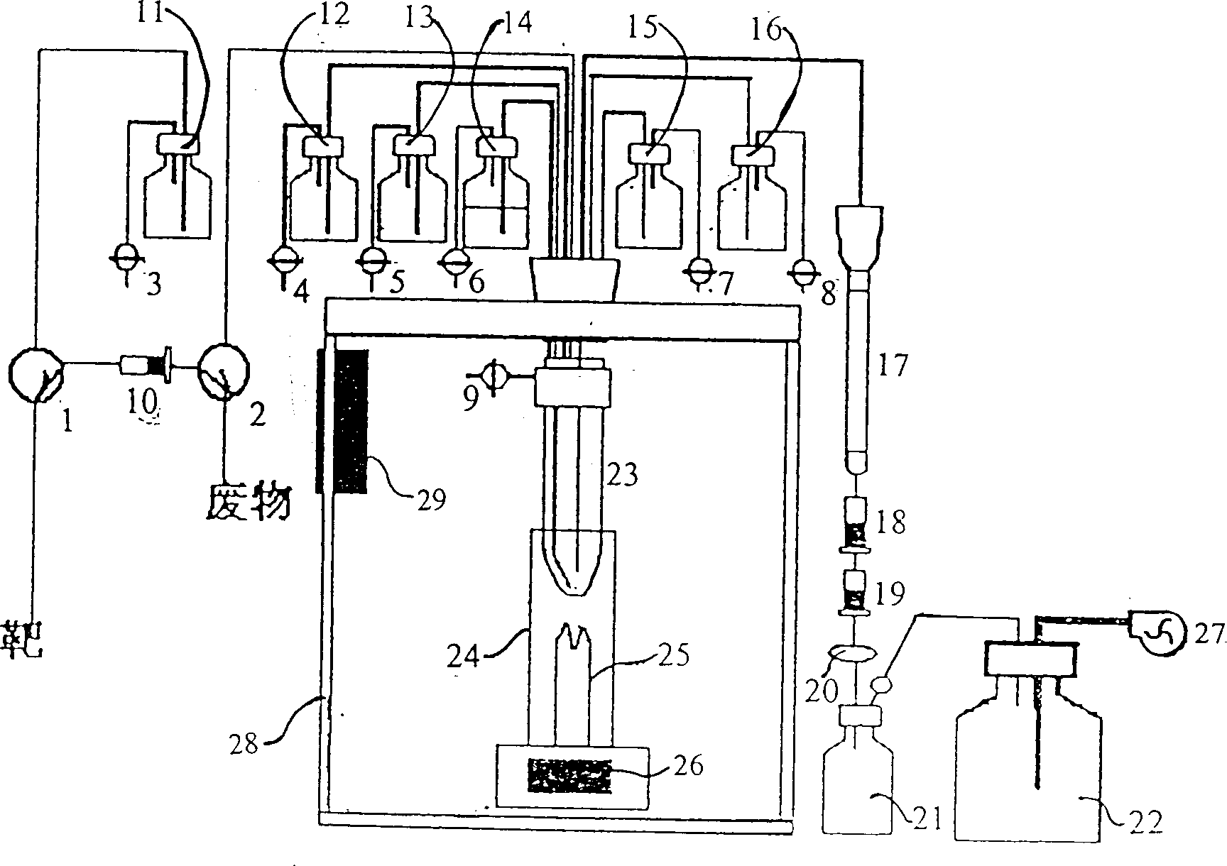 Prepn apparatus and process for 2-fluoro-18 substituent-2 deoxy-beta-D-glucose