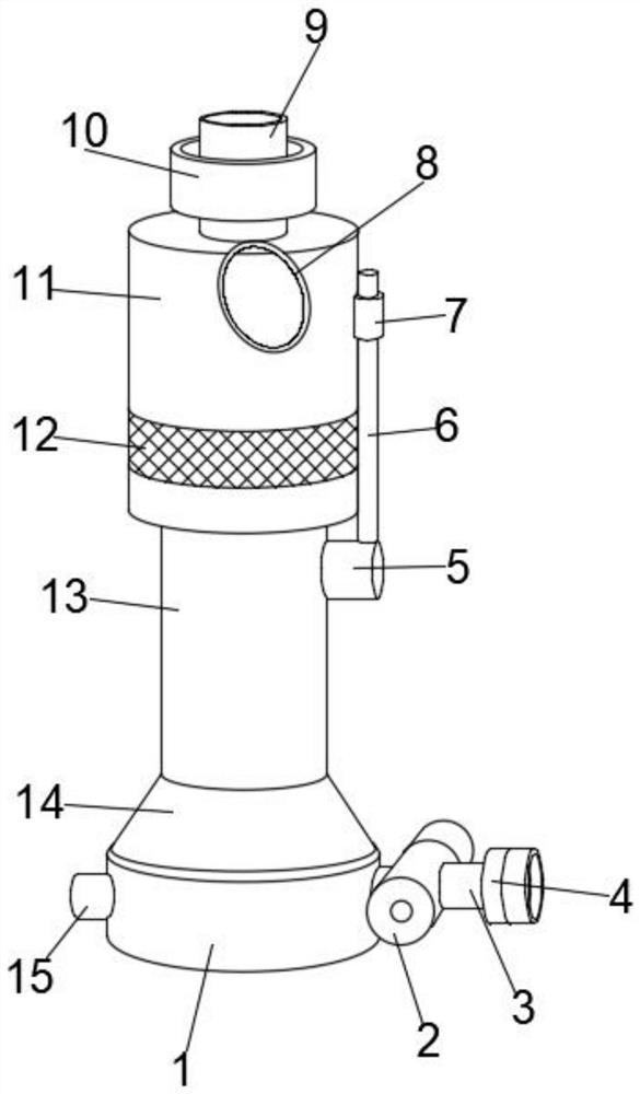 Motor cooling assembly for submersible water pump