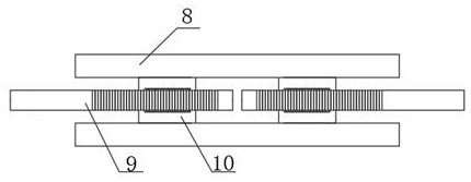 Liquid level adjusting structure of circular secondary sedimentation tank