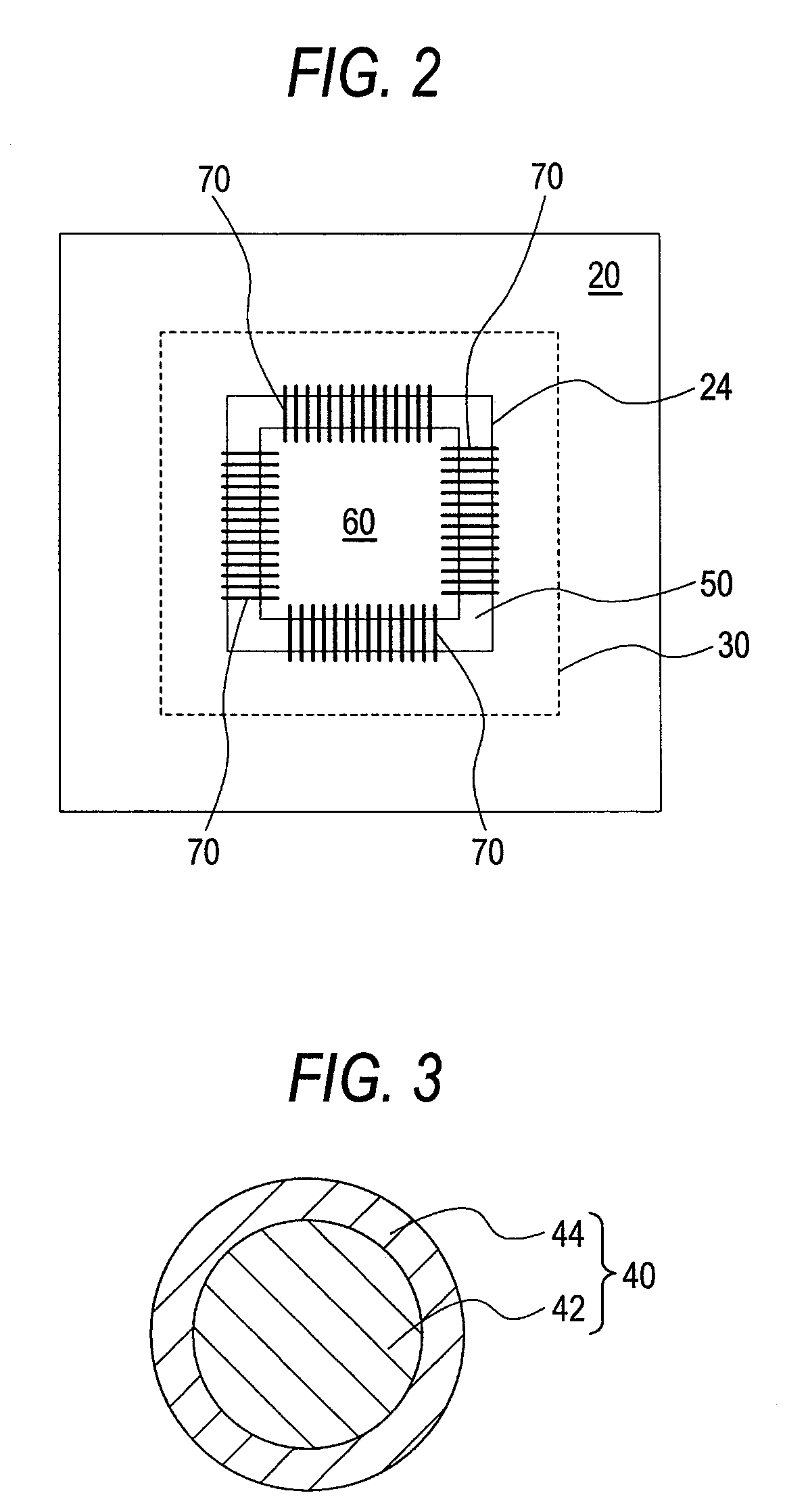Multiple electronic component containing substrate