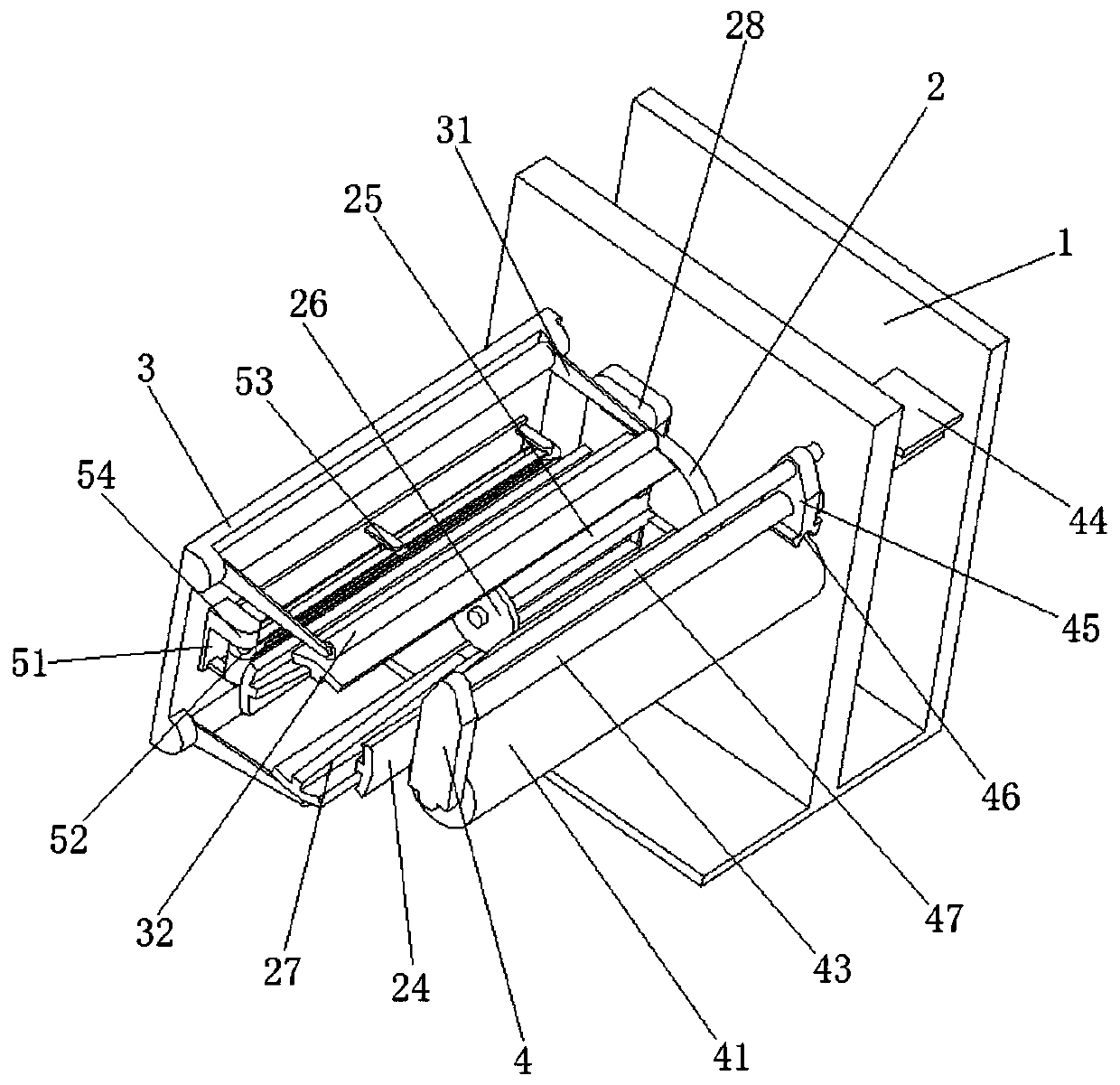 Automatic machining device for vehicle-mounted air conditioner accessories