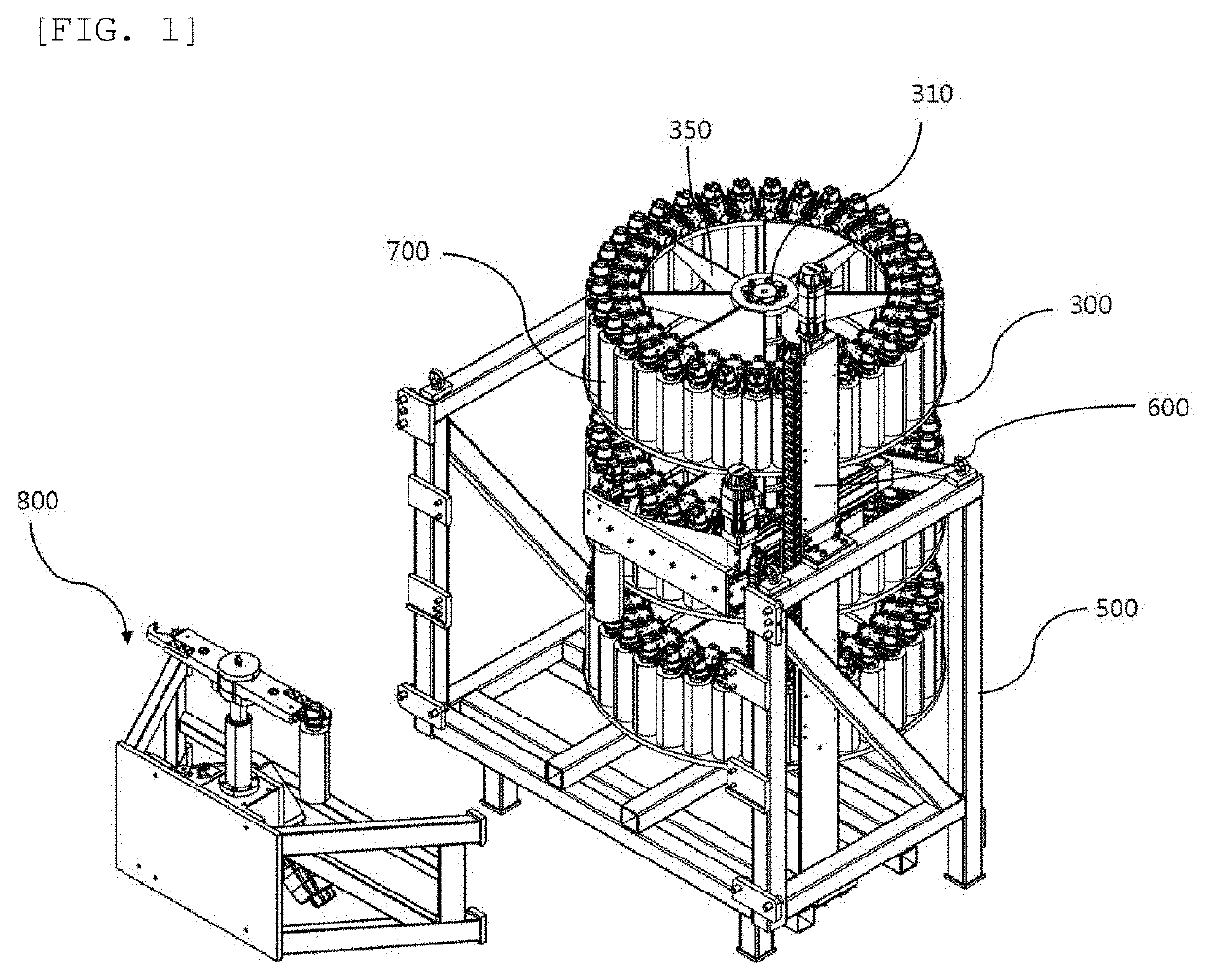 Tool magazine module of machine tool