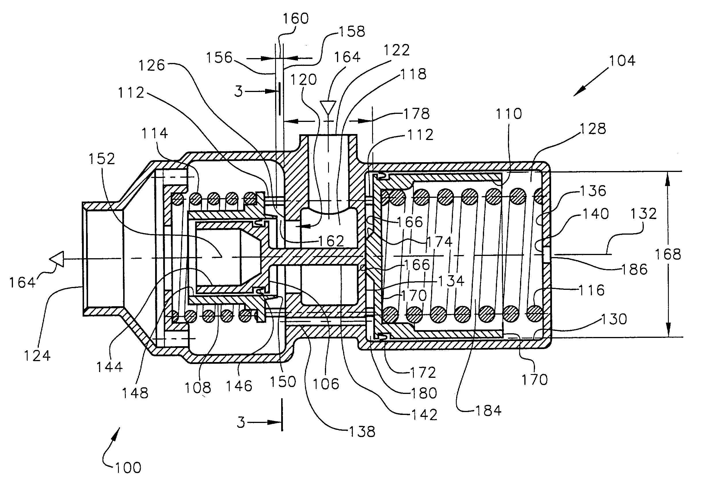 Velocity head compensated valve assembly - Eureka | Patsnap