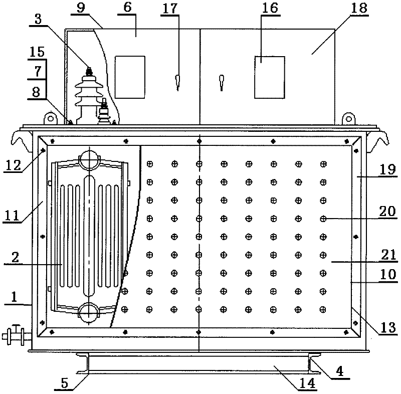 Practical oil-immersed transformer